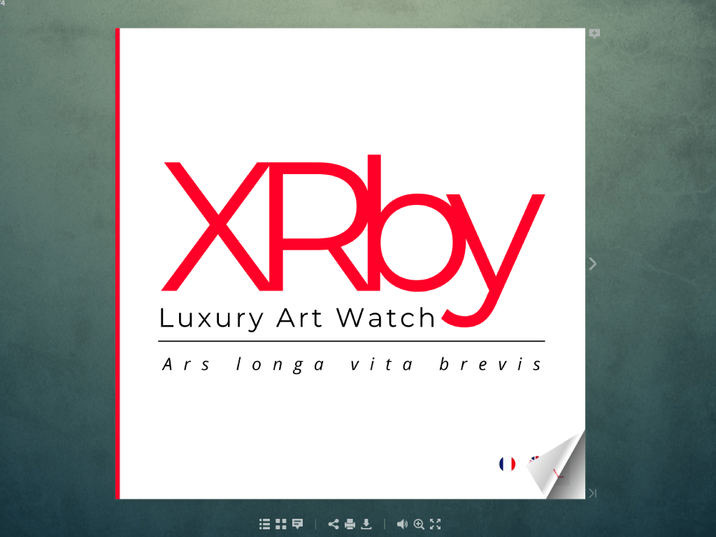 Catalogue XRby The Art Watch